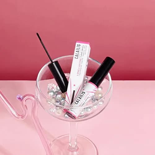 CALAILIS Cluster Lash Glue Black 5ml (0.176 Fl Oz) | Strong Hold for DIY Eyelash Clusters thumbnail 7