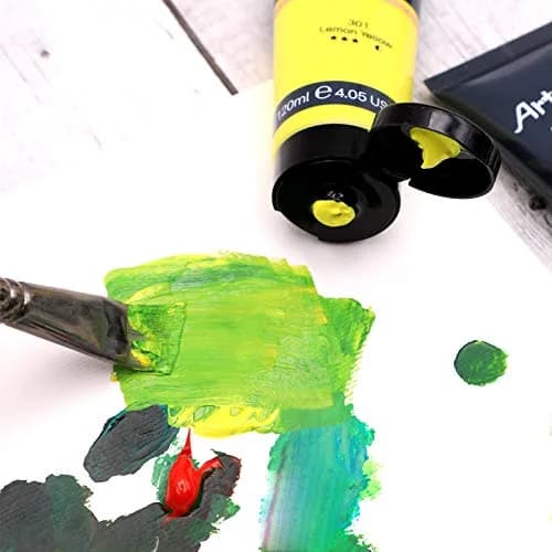 Artecho 8 Colors Acrylic Paint 120ml | Rich, Lightfast, Versatile for Canvas & Crafts thumbnail 3