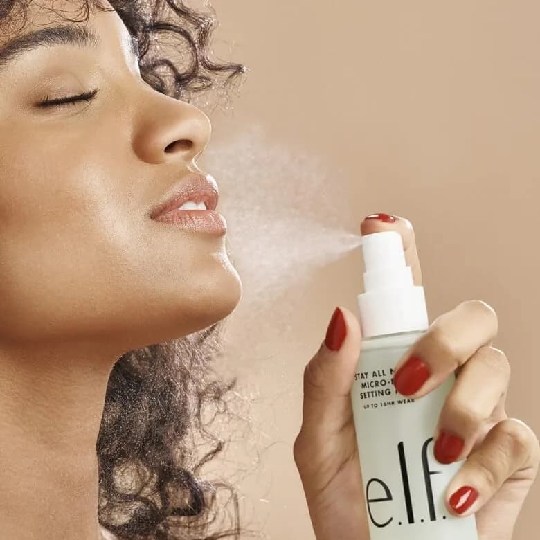 e.l.f. Stay All Night Micro-Fine Setting Mist 2.7 Fl Oz | Hydrating & Refreshing Makeup Spray for 16HR Wear thumbnail 2