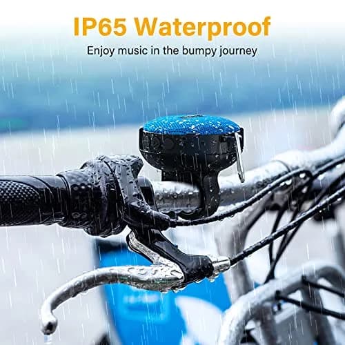 Onforu Bike Bluetooth Speaker with Bicycle Mount | Waterproof Wireless Outdoor Speaker with Loud Sound, Bluetooth 5.0, 10h Play, IP65, Blue thumbnail 6