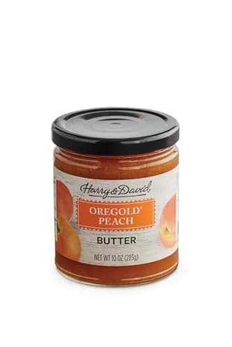 Harry & David Peach Butter 10Oz | Premium Fruit Spread for Breakfast & Toast thumbnail 1