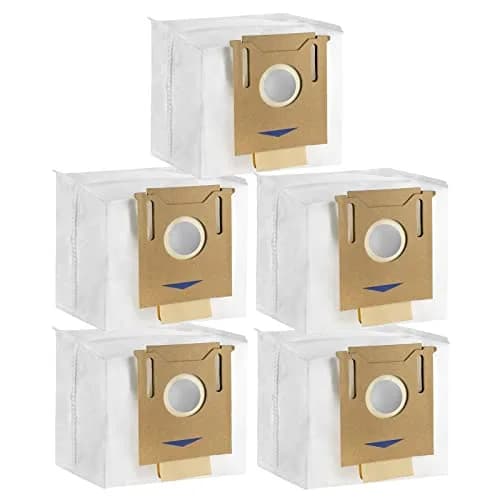 Chuancheng 5 Pack Dust Bags for ECOVACS T8 AIVI / T8 / N8 Pro Plus / N8 Pro / DX93 / DDX96 Vacuum Cleaner Parts | HEPA-Grade Filtration for Cleaner Air thumbnail 1