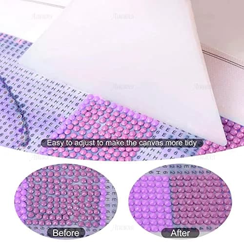 AUEAR Stainless Steel Diamond Art Painting Ruler 800 Grids | Full & Partial Drill Tool thumbnail 3