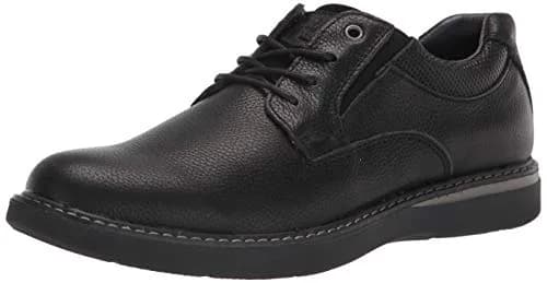 Nunn Bush Bayridge Plain Toe Oxford Black 11.5 M (D) | Lightweight Leather Dress Shoe for Men thumbnail 1