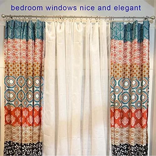 LLPJS Curtain Rings with Clips 1.5 inch ID | Gold 60 Pack for Elegant Drapery thumbnail 7