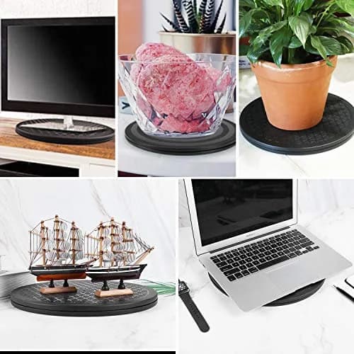 ZELARMAN Heavy Duty Rotating Garden Swivel Stand 30cm (12 Inch) | For Easy Trimming and Displaying Potted Plants thumbnail 7