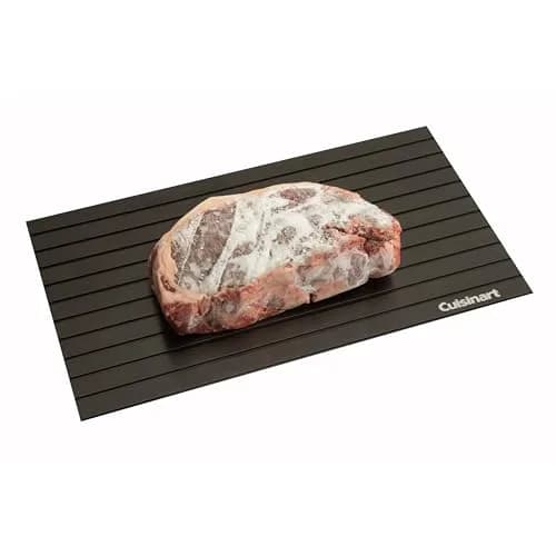 Cuisinart Defrosting Tray for Frozen Meat | Conductive Aluminum Thaws Food Fast thumbnail 8