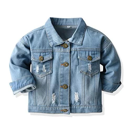 CM C&M WODRO Baby Denim Jacket Blue 3-4T | Stylish Toddler Outerwear thumbnail 1