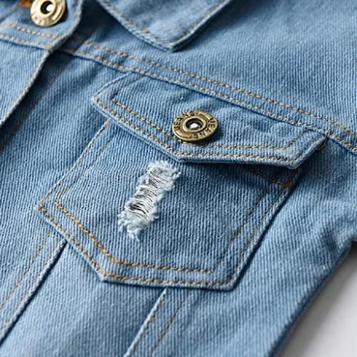 CM C&M WODRO Baby Denim Jacket Blue 3-4T | Stylish Toddler Outerwear thumbnail 4