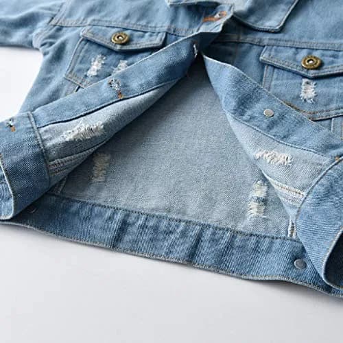 CM C&M WODRO Baby Denim Jacket Blue 3-4T | Stylish Toddler Outerwear thumbnail 7
