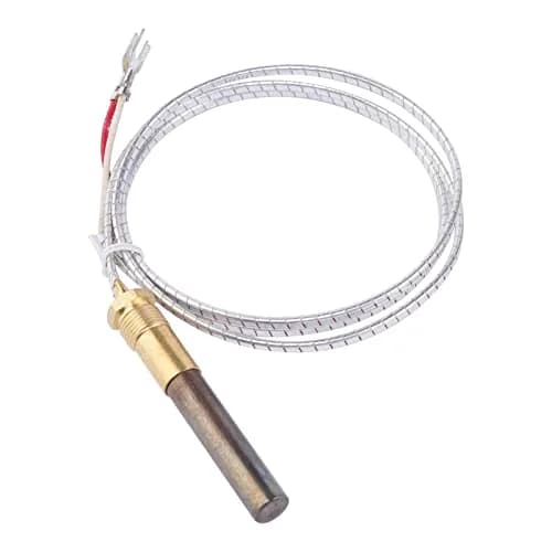 ChangTa Gas Fryer Thermopile Thermocouple 2-Wire Replacement for Imperial Elite Frymaster Dean Pitco and Italian FAGE Gas Pizza Oven | Corrosion-Resistant, Long Service Life thumbnail 1