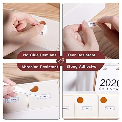 Phomemo Labels-D30 Adhesive Thermal White Label Paper 12mm x 40mm | Water & Abrasion Resistant, BPA Free thumbnail 6