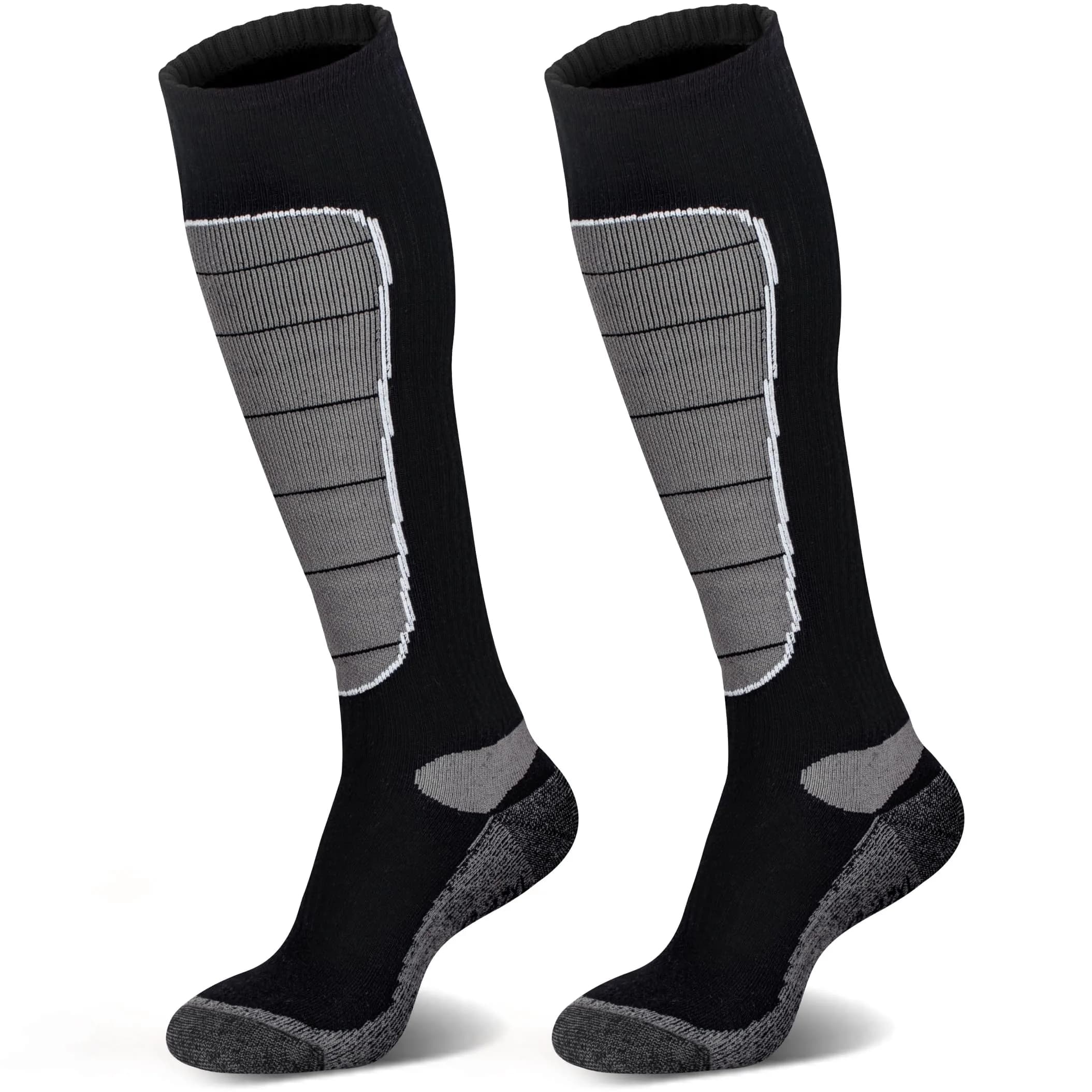 Hylaea Merino Wool Ski Socks Over the Calf | Thermal, Moisture-Wicking & Knee-High (120 chars) - main product image