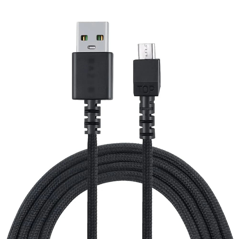 HUYUN USB Charging Cable for Razer Naga Pro & DeathAdder V2 pro & Basilisk & Viper Ultimate 1.9m | Compatible with Razer Hyperspeed Wireless Mouse