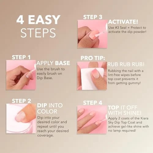 Kiara Sky Mini Kit (Color) | Lightweight, Long-Lasting Nails, USA Formulation thumbnail 2