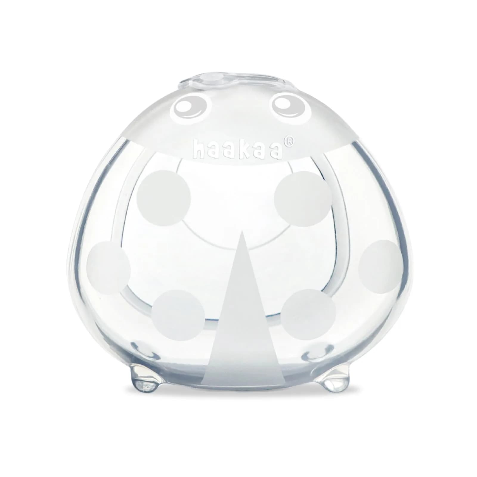 Haakaa Ladybug Milk Collector 40ml (1.4oz) | Soft Silicone Breast Shell for Breastfeeding Moms — 2.5 Ounce / 1.0