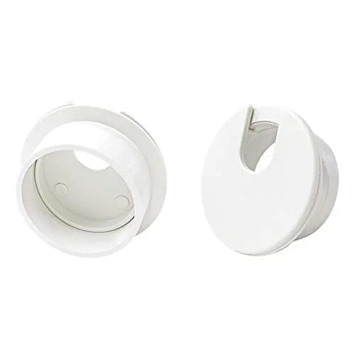 TTSAM 6pcs Plastic Wire Cord Cable Grommets Hole Cover for Desks | 35mm Mounting Hole Diameter thumbnail 4