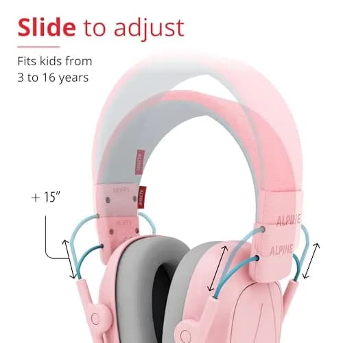 Alpine Muffy Kids Ear Muffs for Kids Ear Protection | 174 g (6.1 oz) | 3-16 Years thumbnail 3