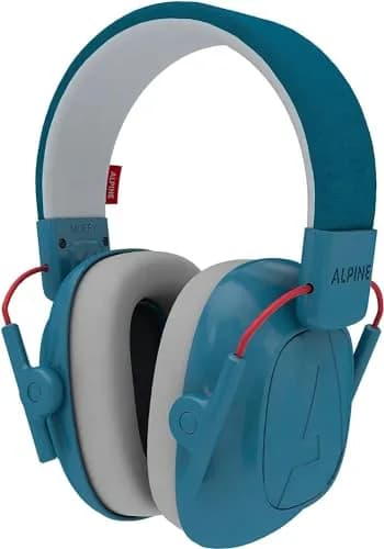 Alpine Muffy Kids Noise Reduction Earmuffs - 5-16 y - Ear Defender - Blue | Protects Young Ears in Noisy Settings thumbnail 1