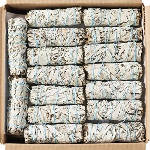 BLUE RIVER SAGE White Sage Smudge Sticks, 4 Inch, 25 Pack | Sustainably Grown & Purifies Energy thumbnail 2