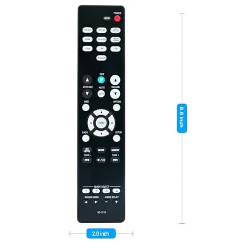 ZdalaMit RC-1216 Replacement Remote Control for Denon AV Receivers | Pre-Programmed Infrared Remote thumbnail 6