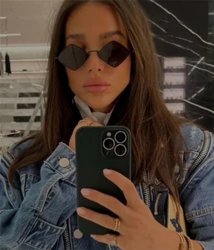 ENTHYI Diamond Shape Punk Sunglasses for Men & Women | 56mm (2.20") Lens Width thumbnail 6