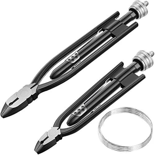 Honoson Safety Wire Pliers Set, 9 Inch & 6 Inch | Aircraft & Auto Industry Tool thumbnail 1