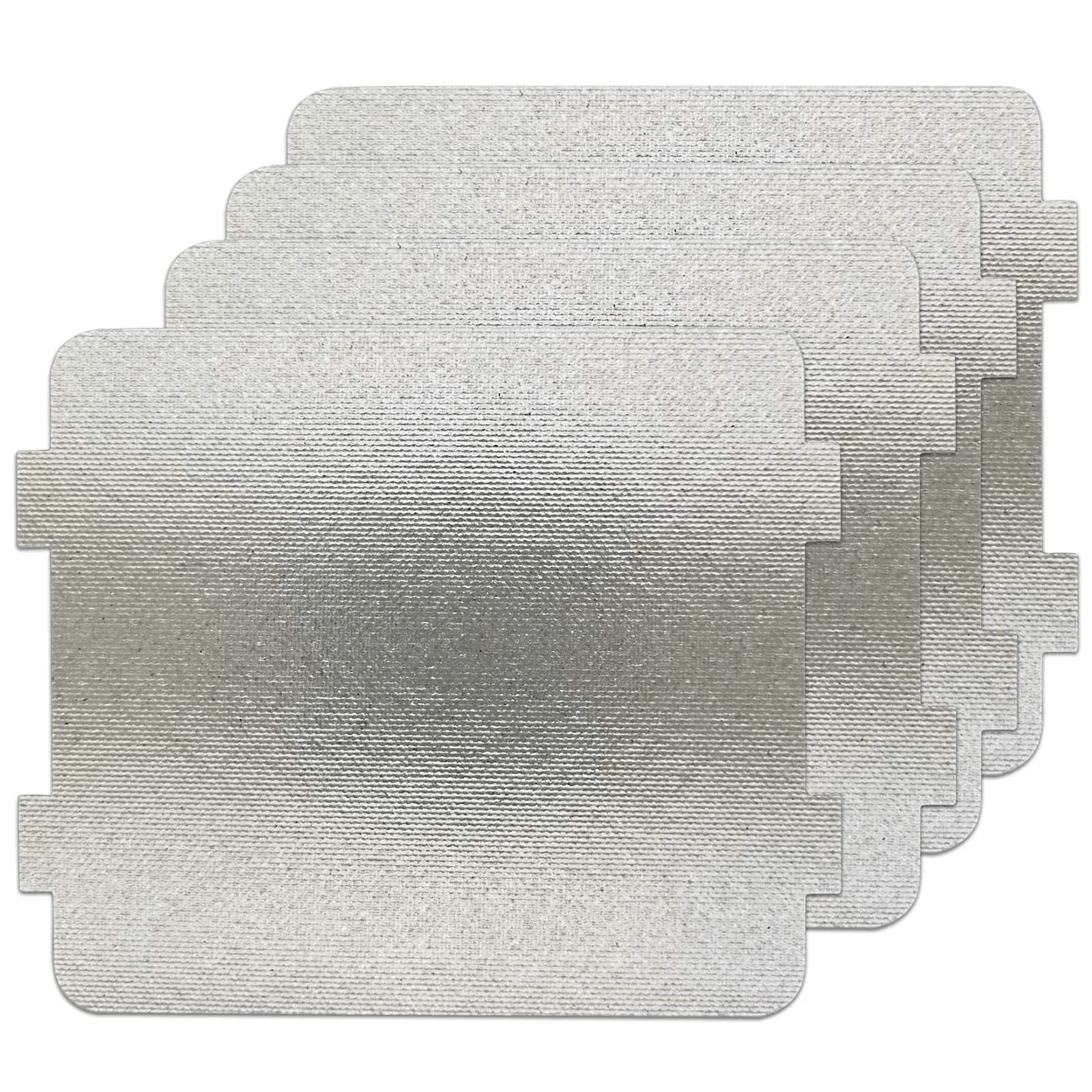IMSurQltyPrise Microwave Waveguide Cover Mica Sheet 3.9" x 4.25" (99 x 108mm) | Replacement for P/N 5304464061 — 3.9" x 4.25" - 4Pcs