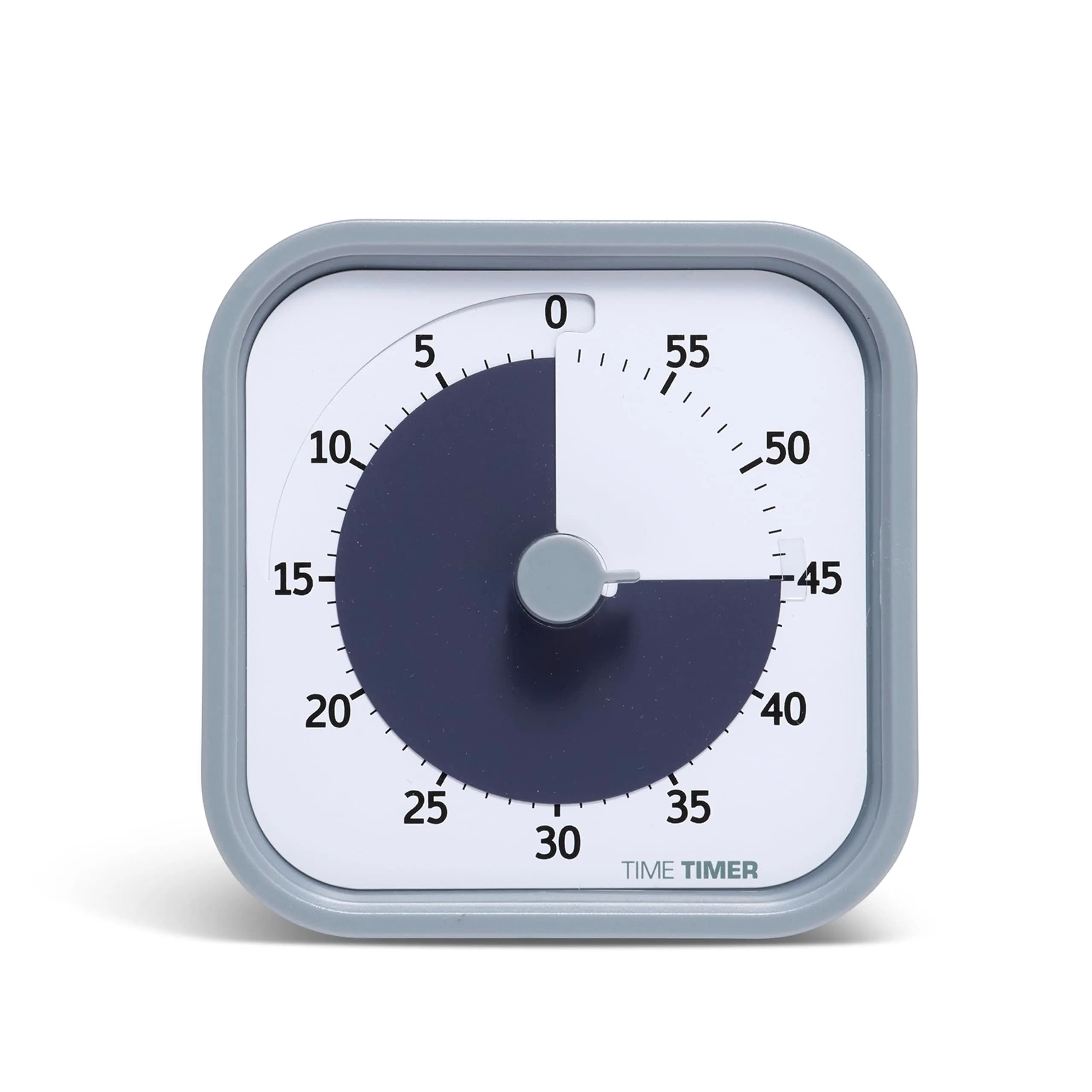 Time Timer MOD 60-Minute Visual Timer, Home Edition, Pale Shale | Silent Operation, Study Tool for Homeschool and Office Use
