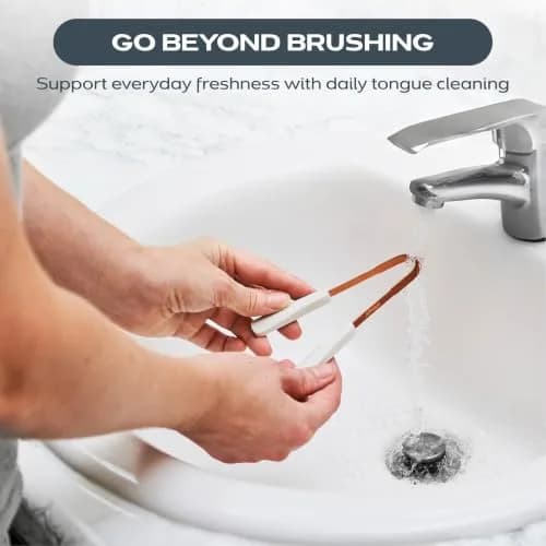 drTung's Copper Tongue Scraper - Adults & Kids Solid Copper | Gentle, Hygienic & Effective Oral Care thumbnail 6