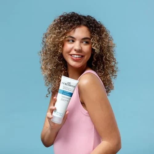 CURLSMITH Hold Me Softly Style Balm, 16 oz | Light, Nourishing Curl Cream for All Textures thumbnail 7