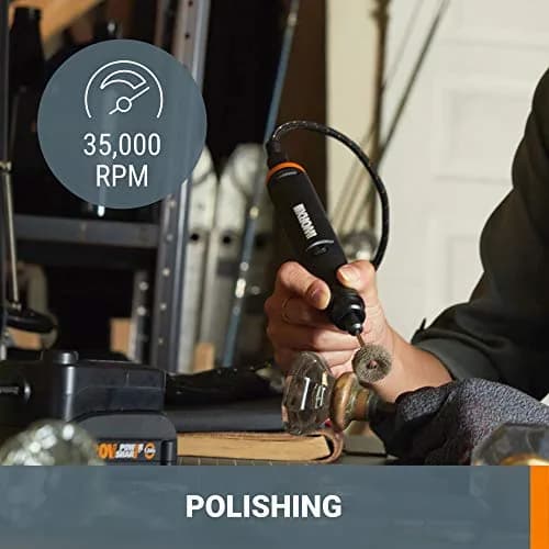 WORX MAKERX WX739L.9 20V Cordless Rotary Tool | Compact Brushless Power for Crafting & DIY thumbnail 7