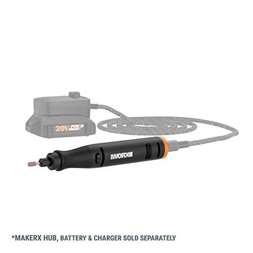 WORX MAKERX WX739L.9 20V Cordless Rotary Tool | Compact Brushless Power for Crafting & DIY thumbnail 8