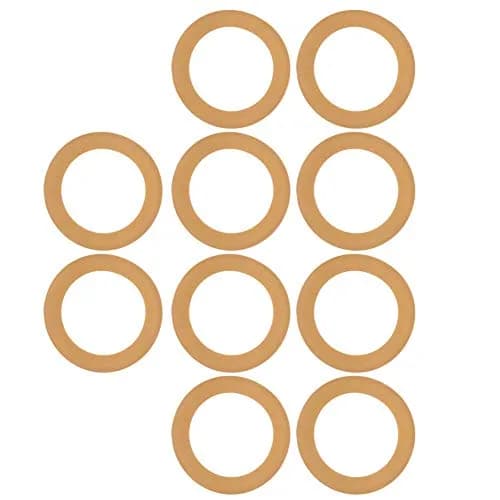 ViaGasaFamido Rubber Piston Ring Replacement Kit 10-Pack | High Durability for Oil-Free Silent 550W Compressors thumbnail 7