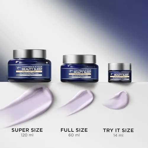 IT Cosmetics Confidence in Your Beauty Sleep Night Cream 120ml (4 fl oz) | Restores Skin Overnight thumbnail 7