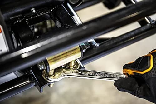 GEARWRENCH 11/32" 4 Degree Swing Arch 12 Point Ratcheting Combination Wrench - 86942 | Tight Spaces & Precision Turning thumbnail 4