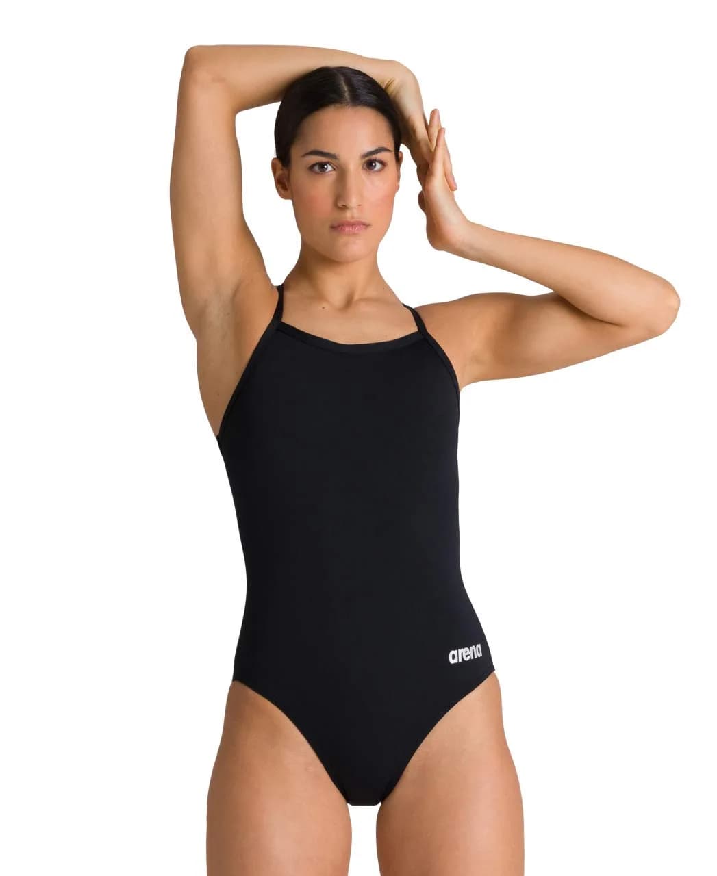 ARENA Women's Team Swimsuit Solid Light Drop Back 20 | Chlorine-Resistant, UV Protected (102 chars) - main product image