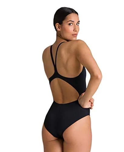 ARENA Women's Team Swimsuit Solid Light Drop Back 20 | Chlorine-Resistant, UV Protected (102 chars) thumbnail 2