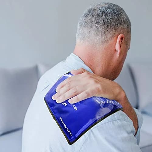 MEDVICE Large Hot & Cold Ice Pack 11.5 x 14.25 Inch (30cm x 36cm) | Flexible Gel Pack for Injuries & Pain Relief thumbnail 5
