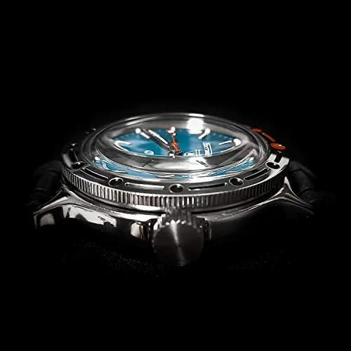 VOSTOK Amphibia 420059 Diver Watch 40mm Stainless Steel | Water-Resistant 200m thumbnail 4