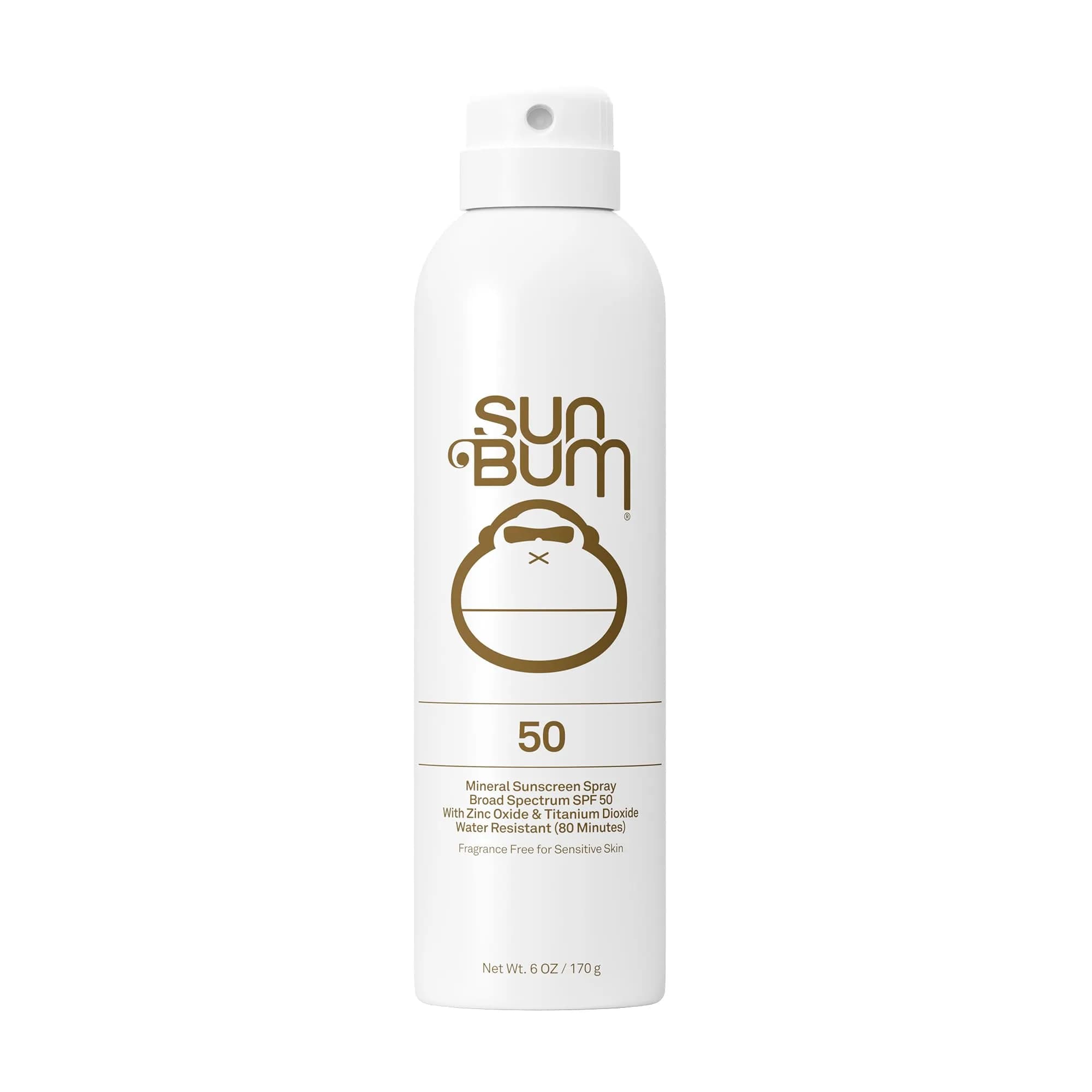 Sun Bum Mineral SPF 50 Sunscreen Body Spray 165ml (6 oz) | Broad Spectrum UVA/UVB Protection - main product image
