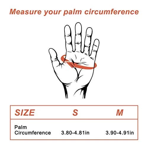 Accmor Kids Half Finger Sport Gloves for Boys Girls Cycling, Camping, Fishing, Outdoor Sports - Small Orange thumbnail 7