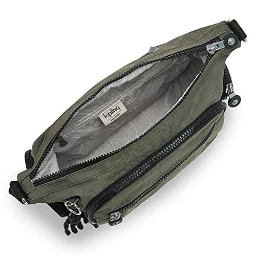 Kipling Gabbie Small Bag | Lightweight Crossbody Purse, Casual Shoulder Bag, Green Moss thumbnail 5