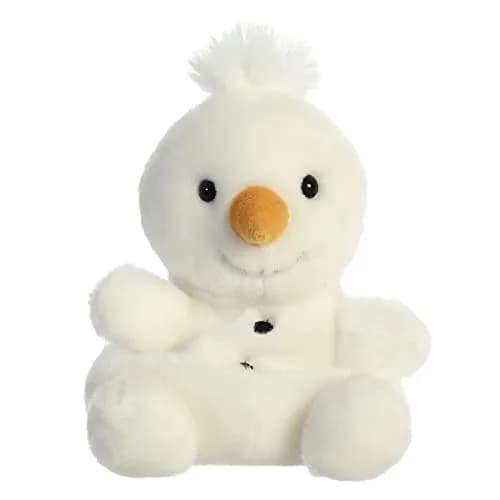 Aurora Palm Pals Froyo Snowman Plush Toy 4.5 Inches | Collectible & Soft for Kids & Adults thumbnail 1