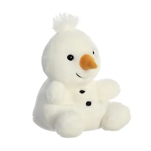 Aurora Palm Pals Froyo Snowman Plush Toy 4.5 Inches | Collectible & Soft for Kids & Adults thumbnail 2