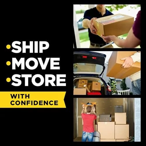 Scotch Box Lock Packing Tape Clear 1.88 in. x 22.2 yd. 6 Rolls with Dispensers | Extreme Grip for Secure Sealing thumbnail 5
