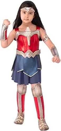 Rubies Girl's DC Comics WW84 Wonder Woman Deluxe Costume Dress, X-Large | Officially Licensed DC Comics WW84 Costume thumbnail 1