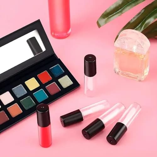 Patelai Clear Mini Lip Gloss Tubes 1.2ml (100-Pack) | Refillable DIY Cosmetic Containers thumbnail 1