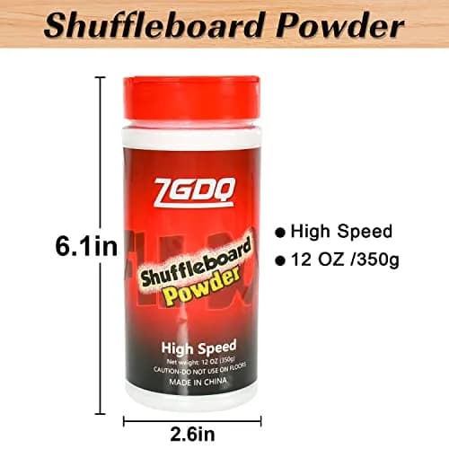 ZGDQ Shuffleboard Sand 2 Cans | Premium Shuffleboard Powder for Smooth Glide thumbnail 2