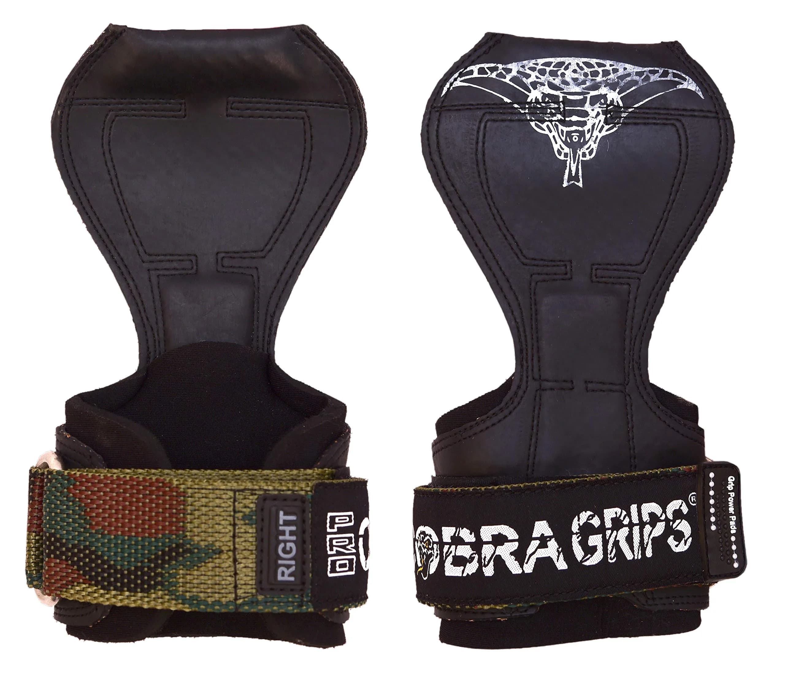Cobra Grips PRO MILT CAMO Rubber Weight Lifting Gloves with Wrist Wraps - 5.5-8.75" Wrist - main product image